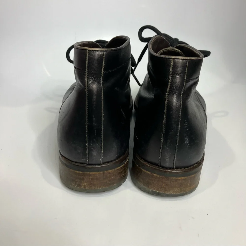 Magnanni black leather chukka boots dressy‎ professional men’s size 13